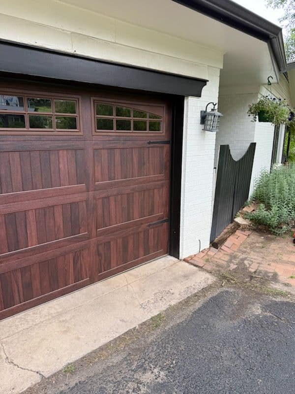 Lakewood Garage Door Transformation Highlights Elegance