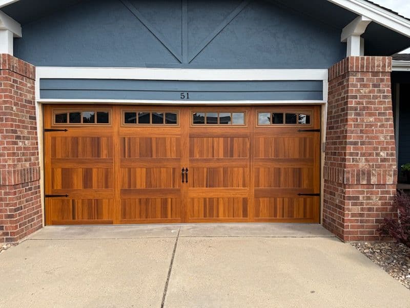 Gallery photos for Stunning CHI Cedar Garage Door Transformation: Image #3