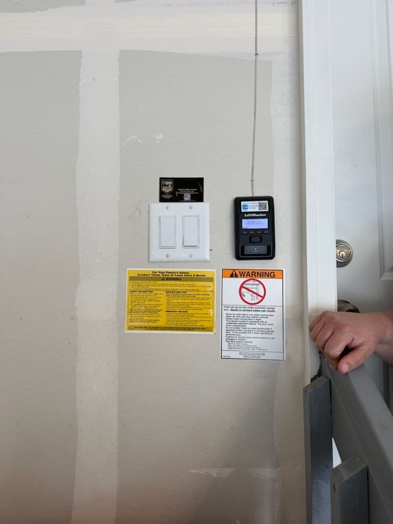 Gallery photos for Smart Garage Door Upgrade in Bennett CO: Image #1