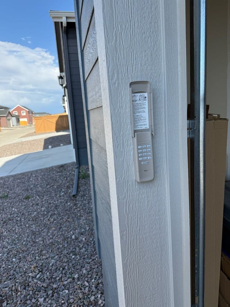 Gallery photos for Smart Garage Door Upgrade in Bennett CO: Image #2