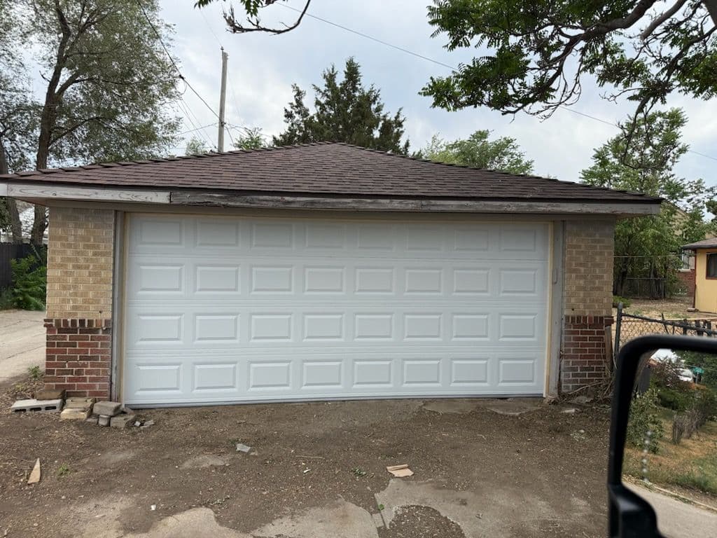 Stunning Garage Door Transformation in Denver image