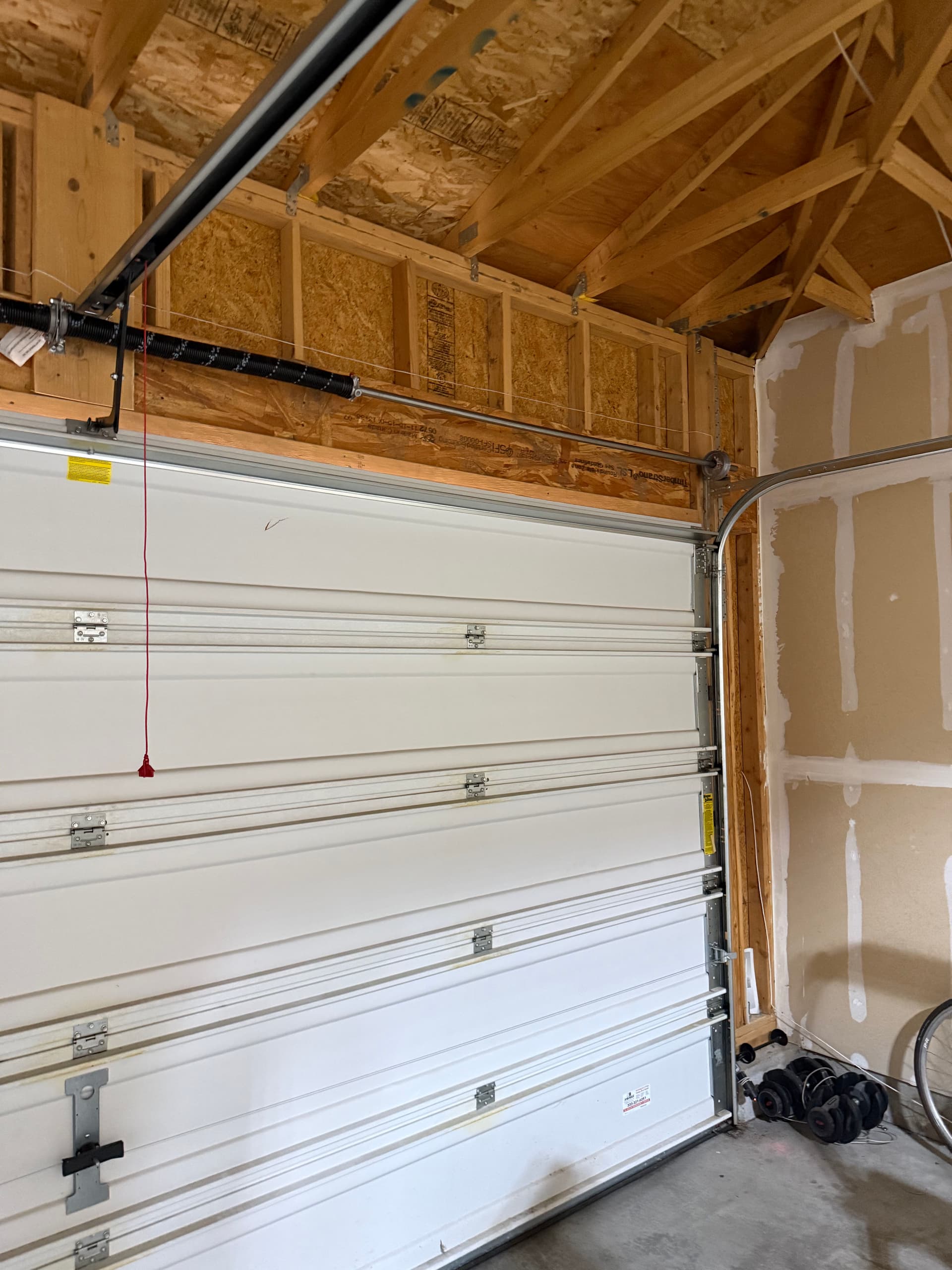 Gallery photos for Hidden Broken Spring Fixed with Torsion Spring Upgrade: Image #4